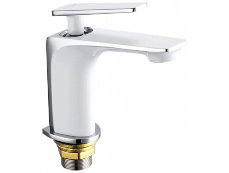 Смеситель для раковины Frap F1058 H58 белый/хром