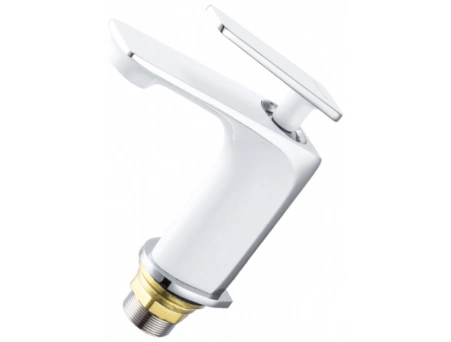Смеситель для раковины Frap F1058 H58 белый/хром - фото 3