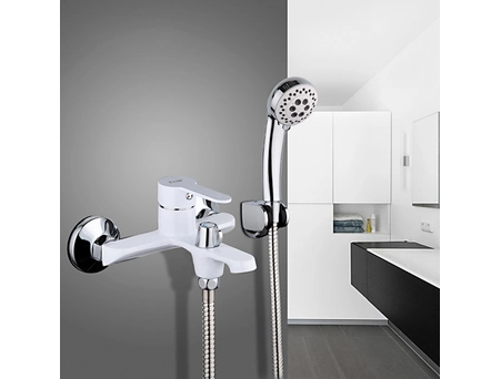 Смеситель для ванны Frap F3241 белый/хром - фото 8