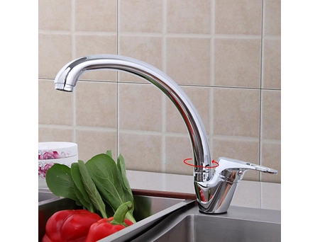 Смеситель для кухни Frap F4113-2 хромированный - фото 3