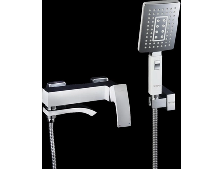 Смеситель для ванны Gappo Jacob G3207-8 G07-8 белый/хром - фото 2