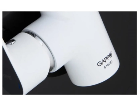 Смеситель для кухни Gappo Noar G4048 G48 белый/хром - фото 4