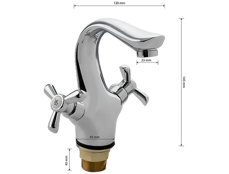 Смеситель для раковины GFmark 2930 - фото 3