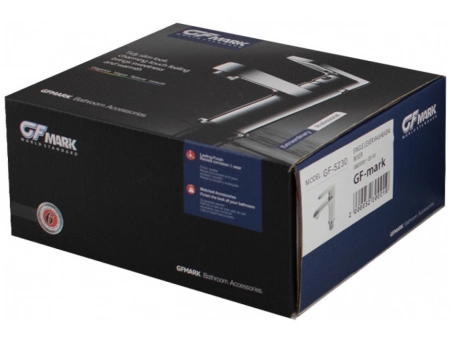 Смеситель для раковины GFmark 5230 хром с белым - фото 4