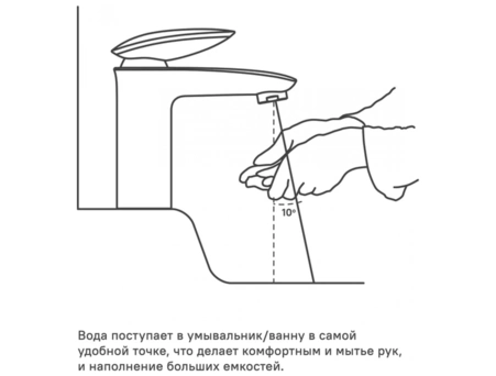 Смеситель для раковины Iddis Stone STOSB00i01 - фото 12
