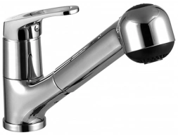 Смеситель для кухни Lemark Omega LM3150C вытяжной, хром