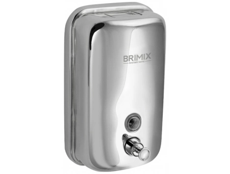 Дозатор для жидкого мыла Brimix 615 хром (1000 мл)