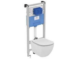 Набор 3 в 1 Ideal Standard с подвесным унитазом Tesi AquaBlade® T007901 и инсталляцией Prosys