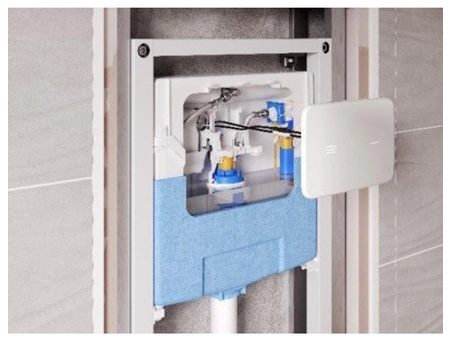 Набор 3 в 1 Ideal Standard с подвесным унитазом Tesi AquaBlade® T007901 и инсталляцией Prosys - фото 7