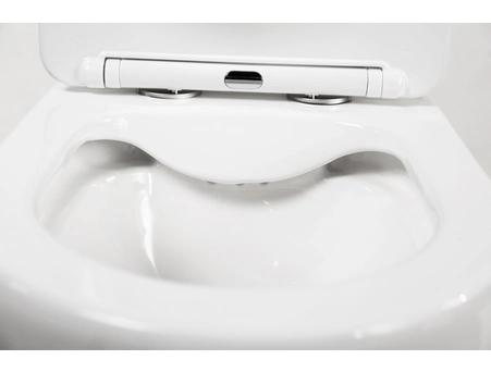 Унитаз-компакт BelBagno Amanda безободковый BB051CPR+BB051T+BB051SC - фото 9