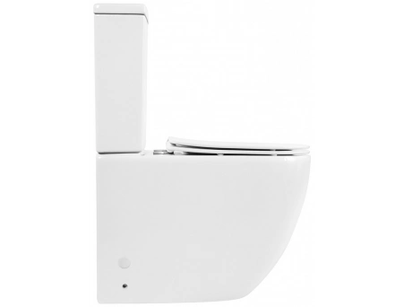 Унитаз-компакт BelBagno Amanda безободковый BB051CPR+BB051T+BB051SC - фото 2