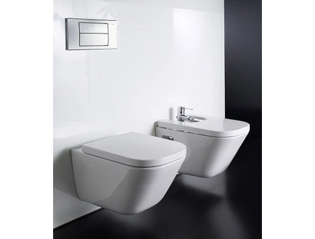 Унитаз подвесной Roca Gap Clean Rim, с тонким сиденьем 34647L000-Set - фото 9
