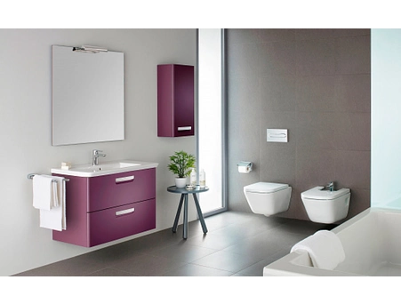Унитаз подвесной Roca Gap Clean Rim, с тонким сиденьем 34647L000-Set - фото 10