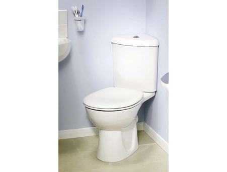 Унитаз-компакт VitrA Arkitekt угловой, микролифт 9754B003-7201 - фото 2