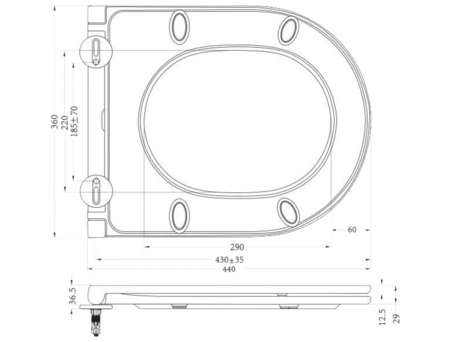 Сиденье для унитаза BelBagno BB870SC - фото 4