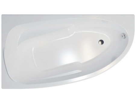 Акриловая ванна 1ACReal Мадрид 150x95 правая (с каркасом, экраном) Щ0000045644