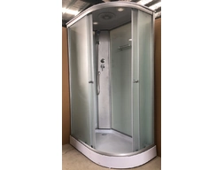 Душевая кабина Дана 285 W L 120x80 левая, низкий поддон, матовое стекло