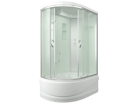 Душевая кабина Erlit ER 3512TPR-C3-RUS 120x80 с высоким поддоном, матовым стеклом