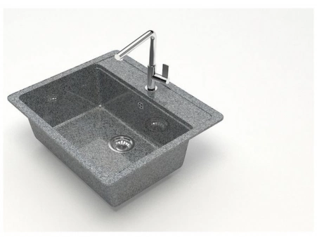 Кухонная мойка Marrbaxx Джекки Z9Q8 57x50.5x20 темно-серый - фото 2