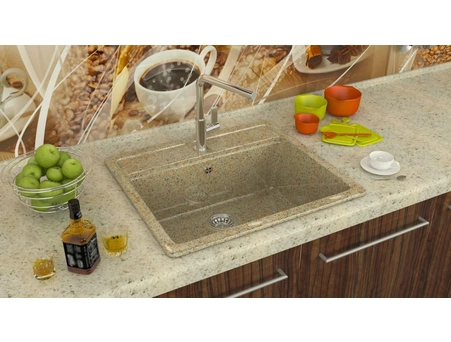Кухонная мойка Marrbaxx Джекки Z9Q8 57x50.5x20 темно-серый - фото 3