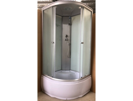 Душевая кабина Дана 280W 90x90 с высоким поддоном, матовым стеклом - фото 2