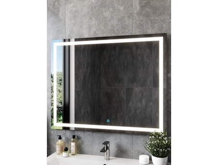 Зеркало Aura мебель Андрея 100x80 (LED) сенсорное - фото 2