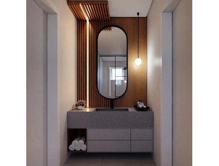 Зеркало Azario Виола Лофт 60x500x1000 без подсветки, в раме - фото 2