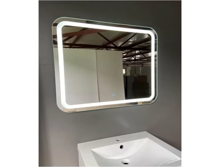 Зеркало Aura мебель Андрея 60x80 овал (LED) сенсорное - фото 2