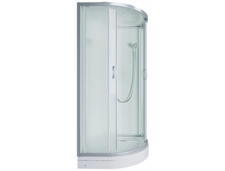 Душевая кабина Erlit ER 3509P-C3-RUS 90x90 с низким поддоном, матовым стеклом - фото 6