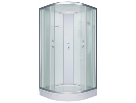 Душевая кабина Erlit ER 3509P-C3-RUS 90x90 с низким поддоном, матовым стеклом