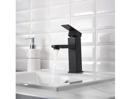 Смеситель для раковины Aksa BAS-01-17-Black (AK0717) INOX - фото 4