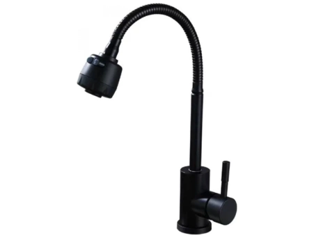 Смеситель для кухни Aksa SIM-04-16 Reflector Black (AK0699) черный