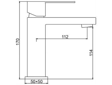 Смеситель для раковины Frap F10804 из нержавеющей стали - фото 10