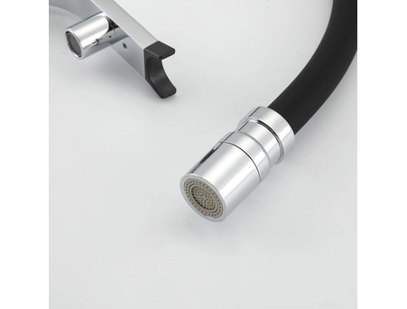 Смеситель для кухни Gappo G4395-60 хром с черным гибким изливом (под питьевую воду) - фото 28