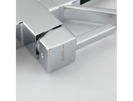 Смеситель для кухни Gappo G4395-60 хром с черным гибким изливом (под питьевую воду) - фото 30