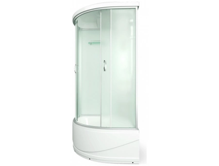 Душевая кабина Erlit ER 4509TP-C3-RUS 90x90 с высоким поддоном, матовым стеклом - фото 3