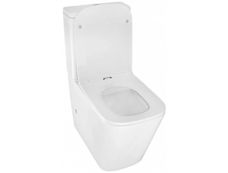 Унитаз-компакт Azario Quadro AZ-2175 безободковый 605x340x810 - фото 6