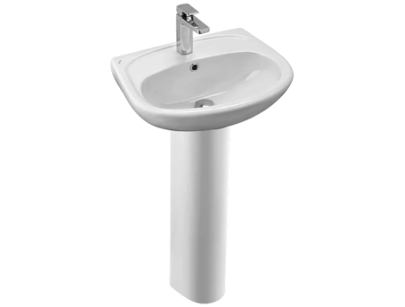 Раковина Santek Бриз 55 с пьедесталом 1WH110460+1WH110595