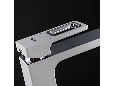 Смеситель для раковины Gappo Futura G17-8 G1017-8 белый/хром - фото 5
