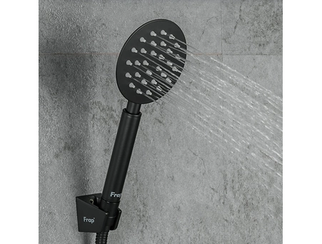 Смеситель для ванны Frap H801-6 F22801-6 черный матовый - фото 4