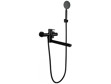 Смеситель для ванны Frap H801-6 F22801-6 черный матовый - фото 9