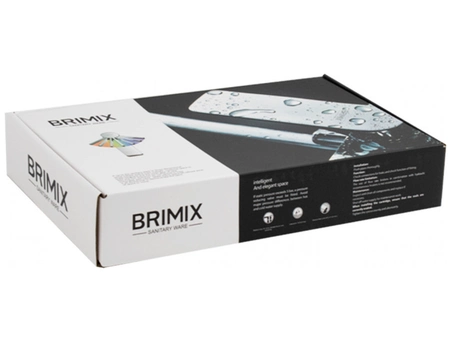 Смеситель для кухни Brimix 3508 вытяжной, хромированный - фото 4