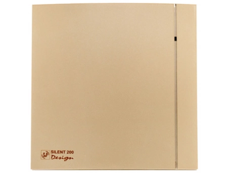 Вытяжной вентилятор Soler&Palau Silent-200 CZ Champagne Design-4C (с обратным клапаном) 03-0103-148