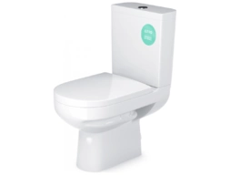 Унитаз-компакт Gesso W 103 Home De Luxe прямой, дюропласт, с микролифтом