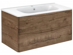 Тумба с раковиной Vincea Paola 1000 V.Oak (VCB-2VP100W)