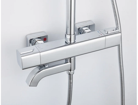 Душевая стойка с термостатом Gappo Atlantic G91 G2491 хром - фото 5