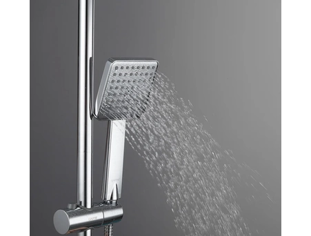 Душевая стойка с термостатом Gappo Atlantic G91 G2491 хром - фото 4