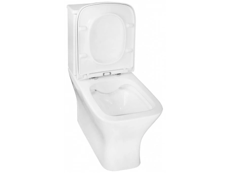 Унитаз-компакт Azario Blaise AZ-55-1 безободковый 385х615х801 - фото 8