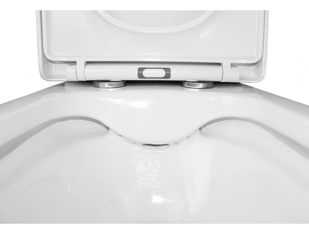 Унитаз-компакт Azario Blaise AZ-55-1 безободковый 385х615х801 - фото 12