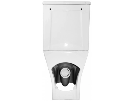 Унитаз-компакт Azario Blaise AZ-55-1 безободковый 385х615х801 - фото 11